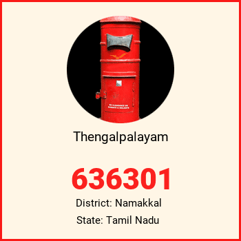 Thengalpalayam pin code, district Namakkal in Tamil Nadu