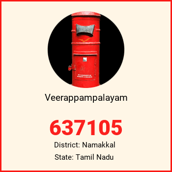 Veerappampalayam pin code, district Namakkal in Tamil Nadu