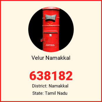 Velur Namakkal pin code, district Namakkal in Tamil Nadu