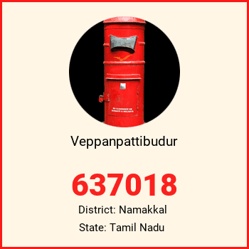 Veppanpattibudur pin code, district Namakkal in Tamil Nadu