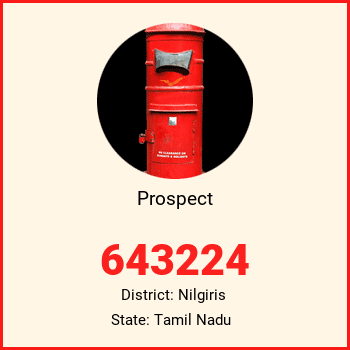 Prospect pin code, district Nilgiris in Tamil Nadu
