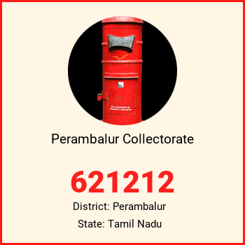Perambalur Collectorate pin code, district Perambalur in Tamil Nadu