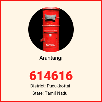 Arantangi pin code, district Pudukkottai in Tamil Nadu