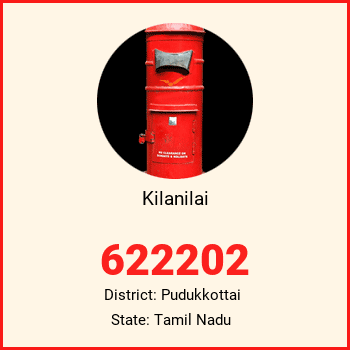Kilanilai pin code, district Pudukkottai in Tamil Nadu