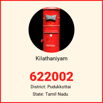 Kilathaniyam pin code, district Pudukkottai in Tamil Nadu