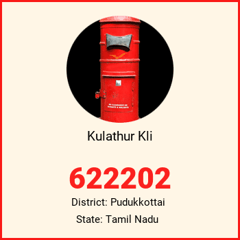 Kulathur Kli pin code, district Pudukkottai in Tamil Nadu