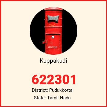 Kuppakudi pin code, district Pudukkottai in Tamil Nadu