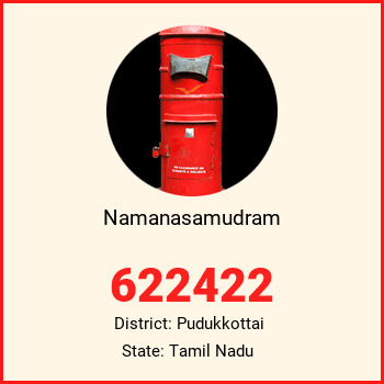 Namanasamudram pin code, district Pudukkottai in Tamil Nadu