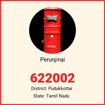 Perunjinai pin code, district Pudukkottai in Tamil Nadu