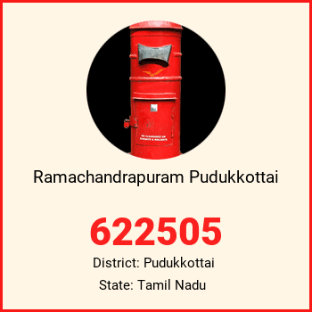 Ramachandrapuram Pudukkottai pin code, district Pudukkottai in Tamil Nadu