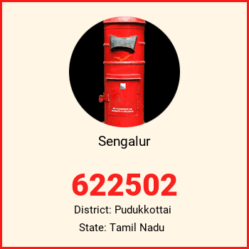 Sengalur pin code, district Pudukkottai in Tamil Nadu