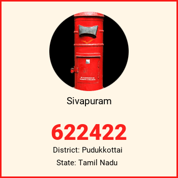 Sivapuram pin code, district Pudukkottai in Tamil Nadu