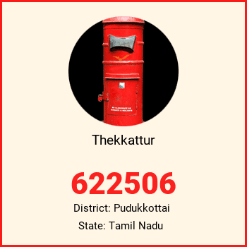 Thekkattur pin code, district Pudukkottai in Tamil Nadu