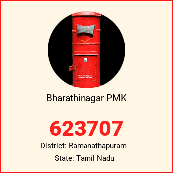 Bharathinagar PMK pin code, district Ramanathapuram in Tamil Nadu