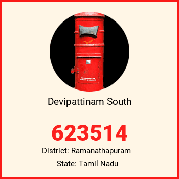 Devipattinam South pin code, district Ramanathapuram in Tamil Nadu
