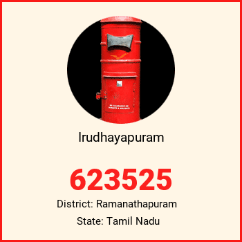 Irudhayapuram pin code, district Ramanathapuram in Tamil Nadu