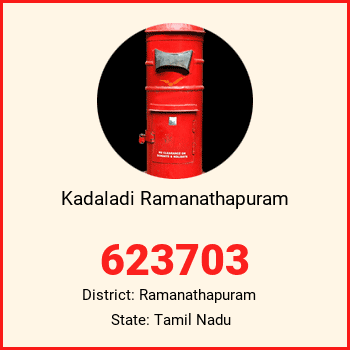 Kadaladi Ramanathapuram pin code, district Ramanathapuram in Tamil Nadu