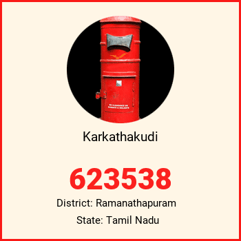 Karkathakudi pin code, district Ramanathapuram in Tamil Nadu