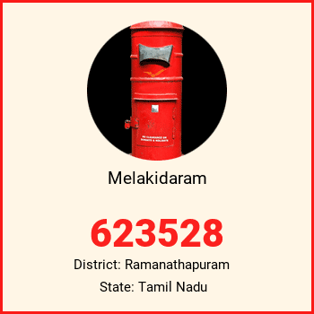Melakidaram pin code, district Ramanathapuram in Tamil Nadu