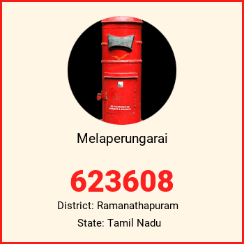 Melaperungarai pin code, district Ramanathapuram in Tamil Nadu
