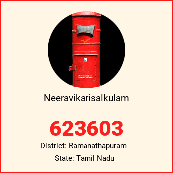 Neeravikarisalkulam pin code, district Ramanathapuram in Tamil Nadu