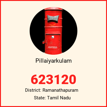 Pillaiyarkulam pin code, district Ramanathapuram in Tamil Nadu