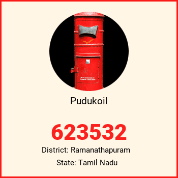 Pudukoil pin code, district Ramanathapuram in Tamil Nadu