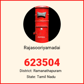 Rajasooriyamadai pin code, district Ramanathapuram in Tamil Nadu