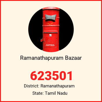 Ramanathapuram Bazaar pin code, district Ramanathapuram in Tamil Nadu