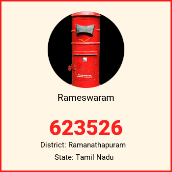Rameswaram pin code, district Ramanathapuram in Tamil Nadu