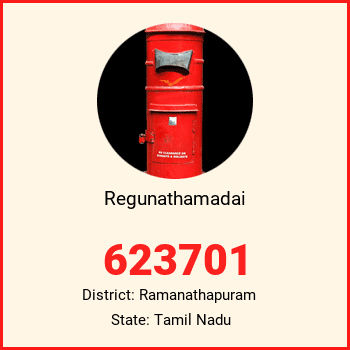 Regunathamadai pin code, district Ramanathapuram in Tamil Nadu