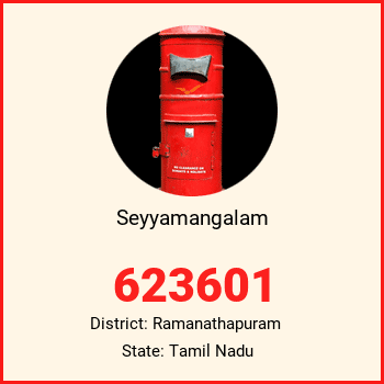 Seyyamangalam pin code, district Ramanathapuram in Tamil Nadu