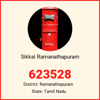 Sikkal Ramanathapuram pin code, district Ramanathapuram in Tamil Nadu