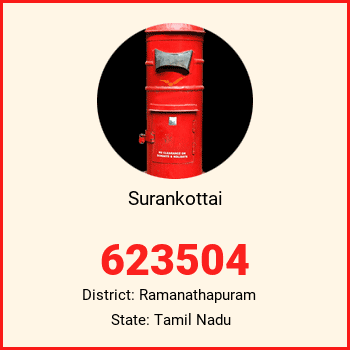 Surankottai pin code, district Ramanathapuram in Tamil Nadu