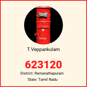 T.Veppankulam pin code, district Ramanathapuram in Tamil Nadu