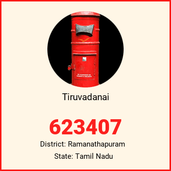 Tiruvadanai pin code, district Ramanathapuram in Tamil Nadu
