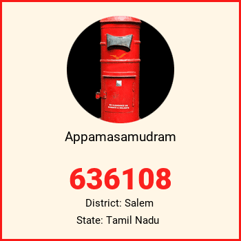 Appamasamudram pin code, district Salem in Tamil Nadu