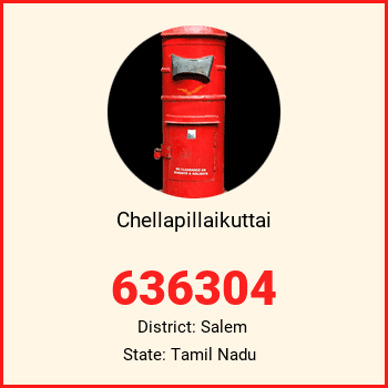 Chellapillaikuttai pin code, district Salem in Tamil Nadu