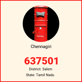 Chennagiri pin code, district Salem in Tamil Nadu