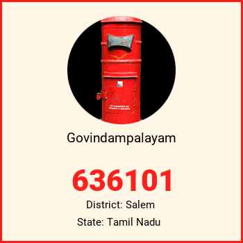 Govindampalayam pin code, district Salem in Tamil Nadu
