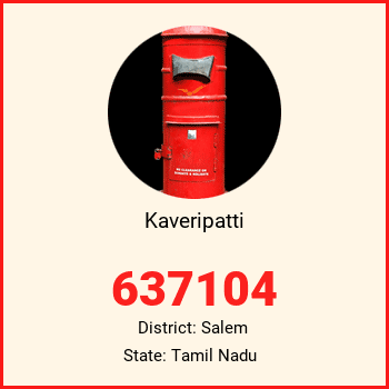 Kaveripatti pin code, district Salem in Tamil Nadu