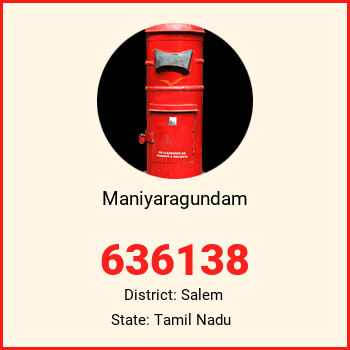 Maniyaragundam pin code, district Salem in Tamil Nadu