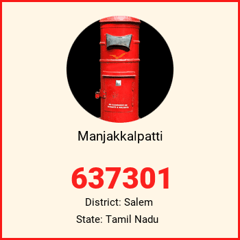 Manjakkalpatti pin code, district Salem in Tamil Nadu