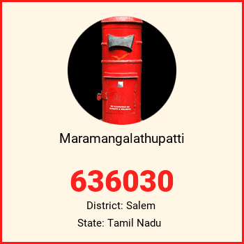 Maramangalathupatti pin code, district Salem in Tamil Nadu