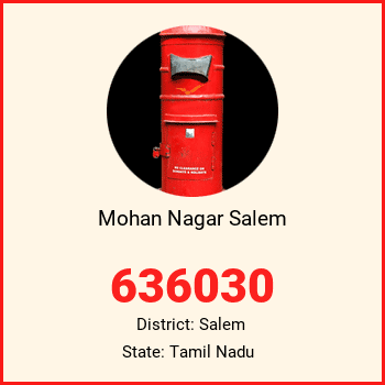 Mohan Nagar Salem pin code, district Salem in Tamil Nadu