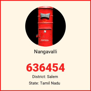 Nangavalli pin code, district Salem in Tamil Nadu
