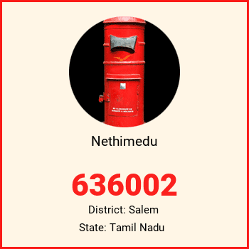 Nethimedu pin code, district Salem in Tamil Nadu