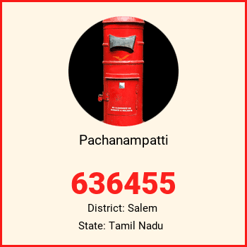 Pachanampatti pin code, district Salem in Tamil Nadu