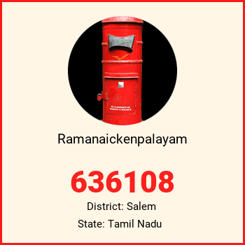 Ramanaickenpalayam pin code, district Salem in Tamil Nadu