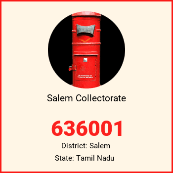 Salem Collectorate pin code, district Salem in Tamil Nadu